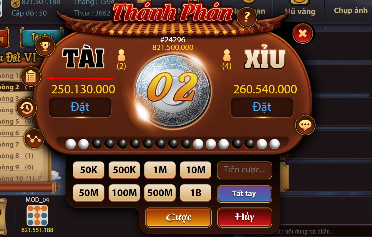 Chơi game tài xỉu online uy tín để nhận được nhiều phần thưởng hấp dẫn