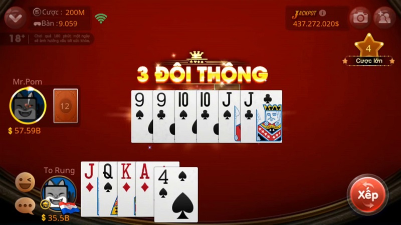 Tiến lên miền Nam - Game đánh bài online đổi tiền mặt