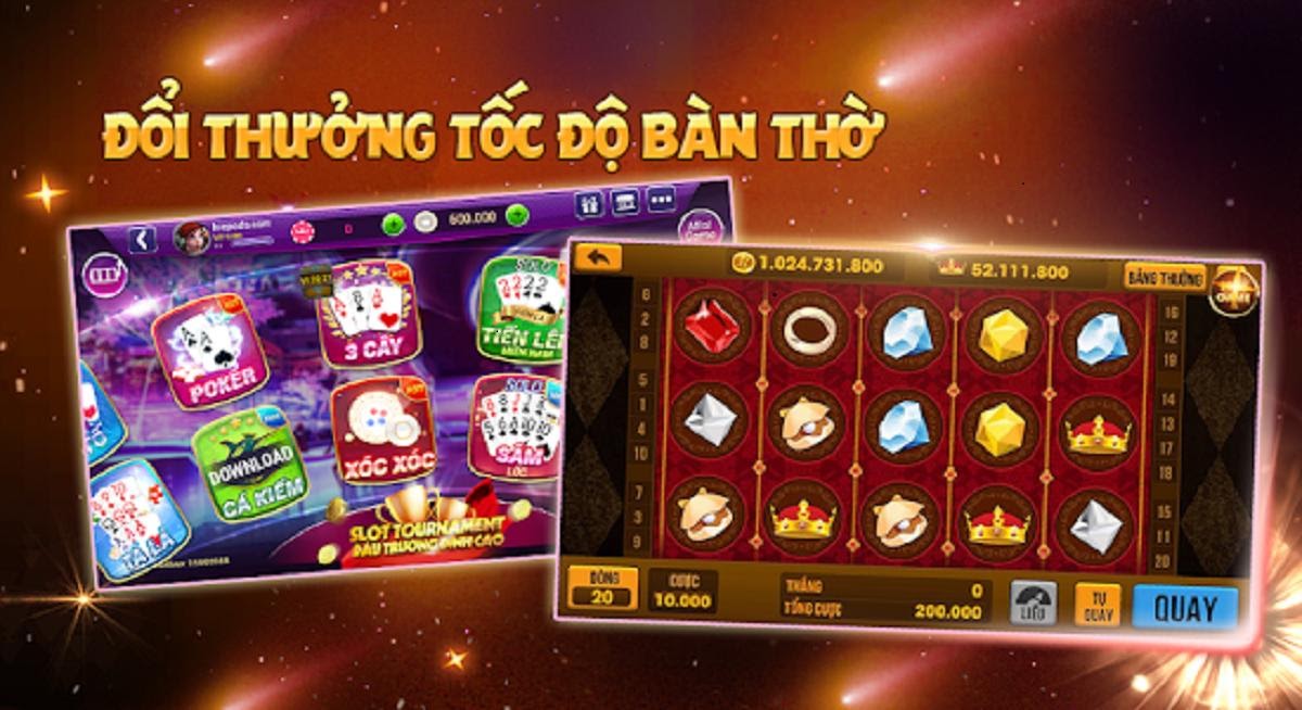 Game đánh bài online đổi tiền mặt tài xỉu