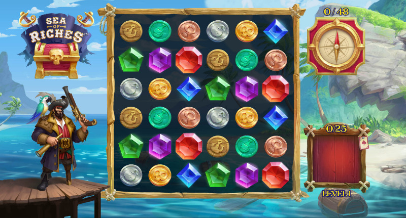 Game nổ hũ đổi tiền mặt uy tín Sea of Riches