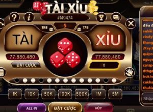 Sảnh game tài xỉu online uy tín – Nơi thỏa mãn niềm đam mê cược của dân cược