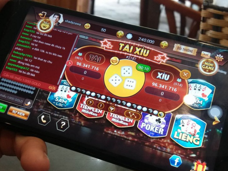 Chơi game tài xỉu online uy tín trên điện thoại