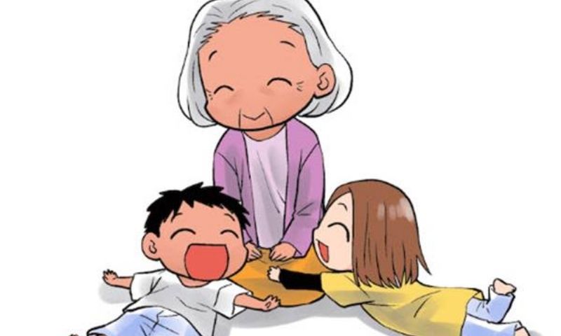 Trong mộng thấy bà nội đang gọi mình về ăn cơm