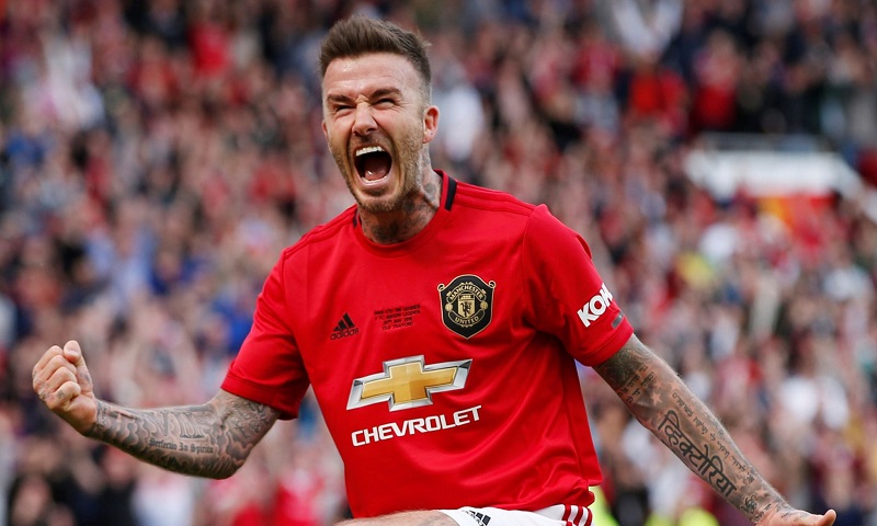 Beckham đã ghi dấu ấn mạnh trong lòng người hâm mộ